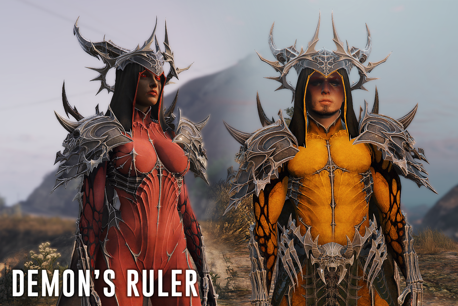 Demon's Ruler - 15 Color Variations