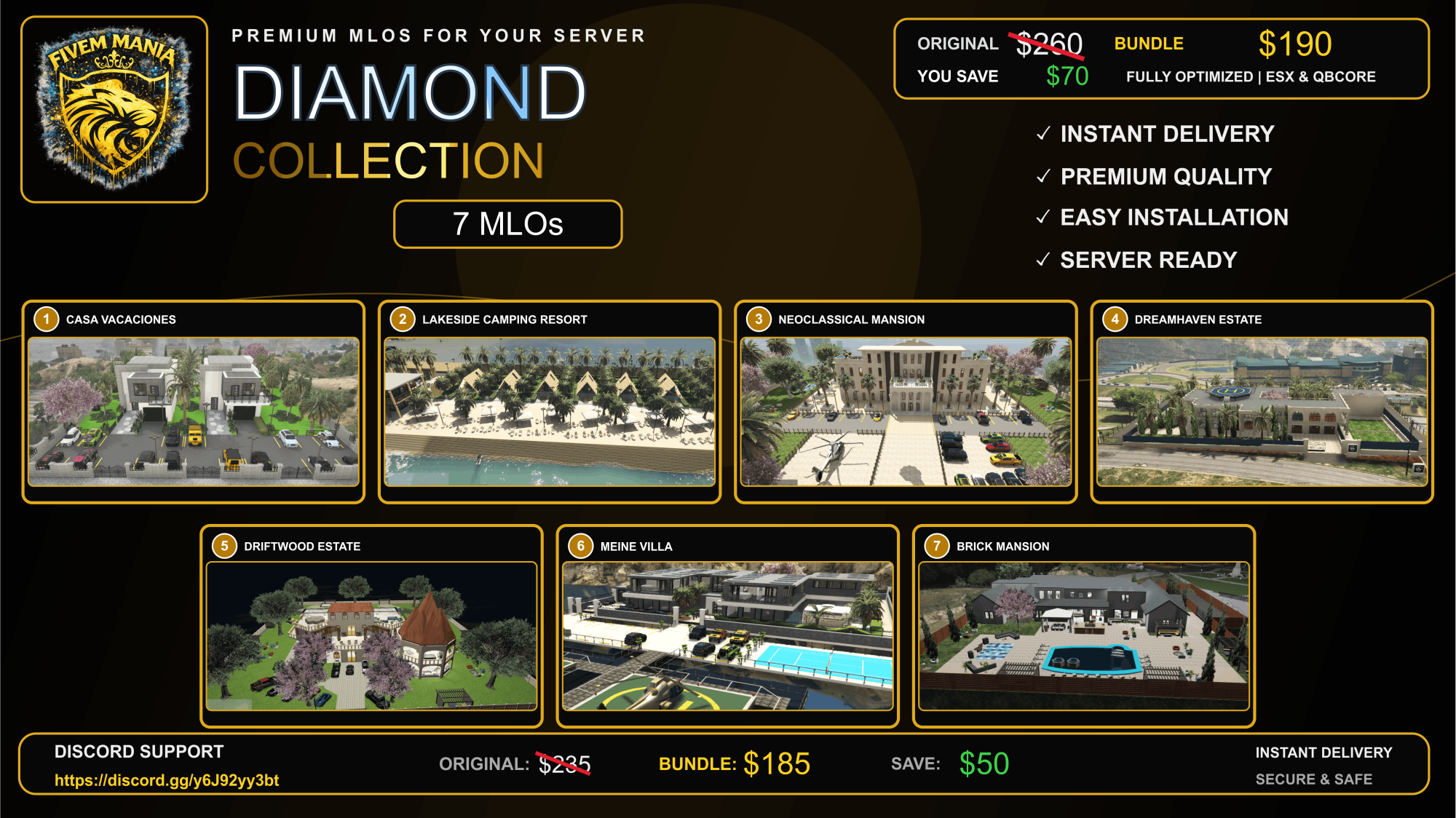 🏰 Diamond Collection