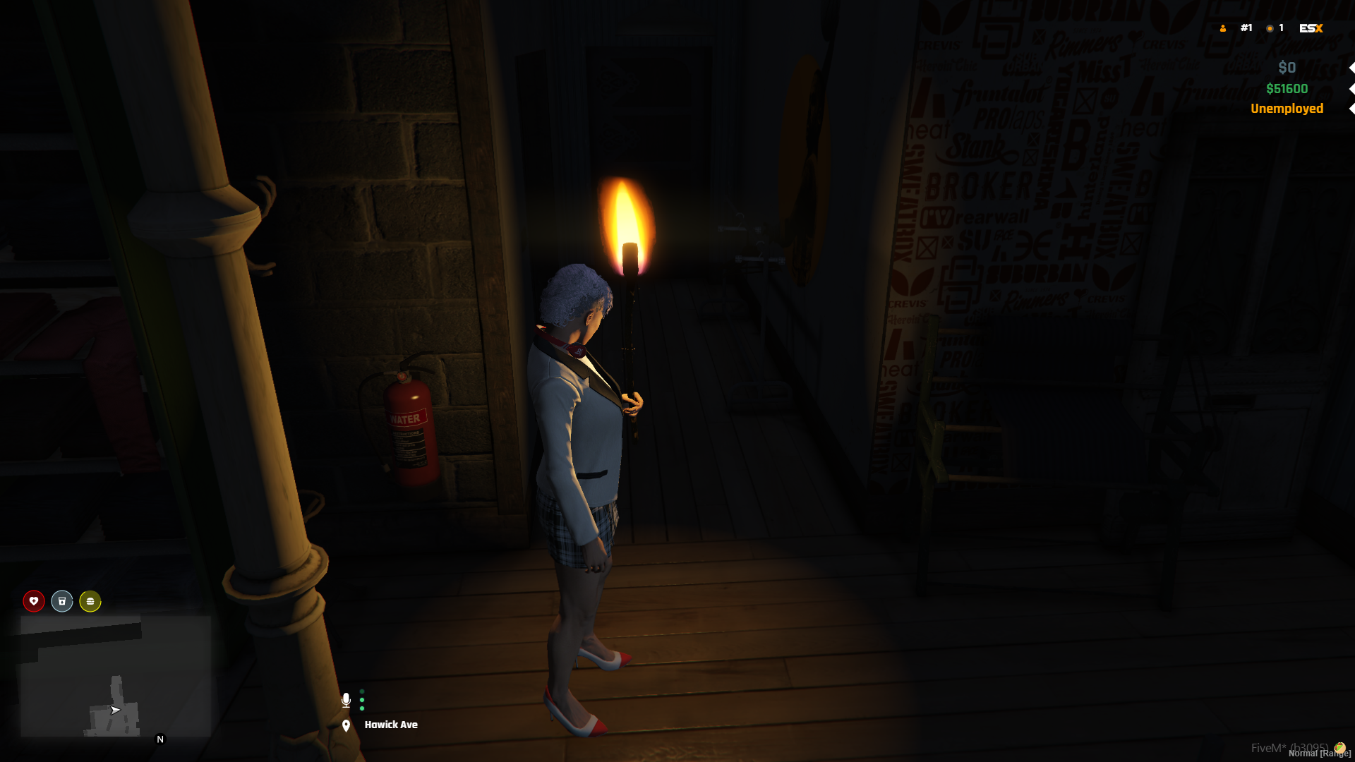 Torch for blackout