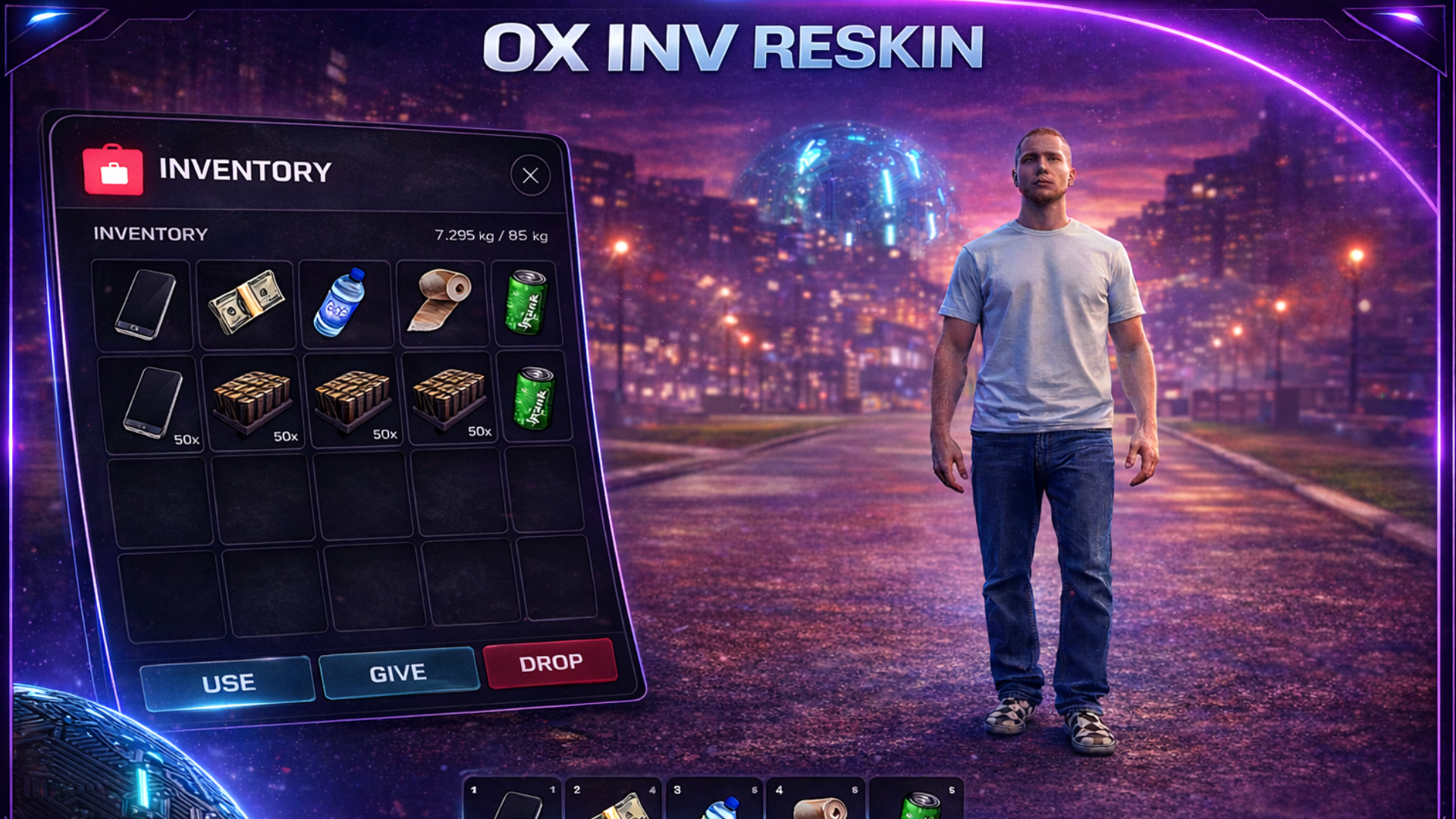 ORB Inventory — ox_inventory reskin
