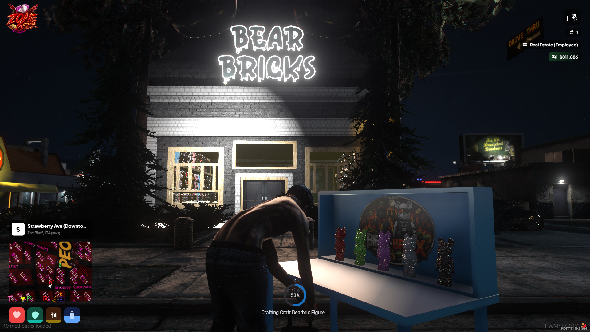 Bear Brixx Crafting & Job Management [ESX/QB/QBOX]