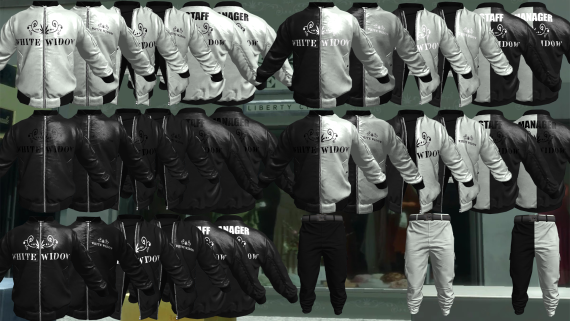 White Widow Jackets V2 (Male + Female)