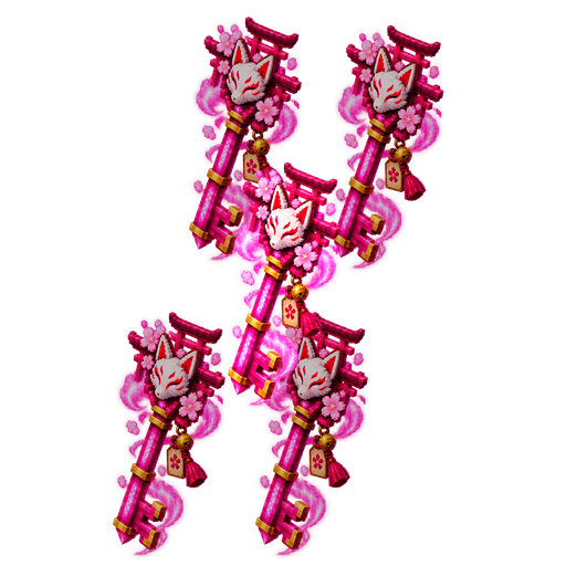 Llaves Kitsune x5