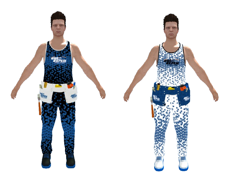 AUTO EXOTIC CLOTHING V1 [M/F] [FIVEM READY]