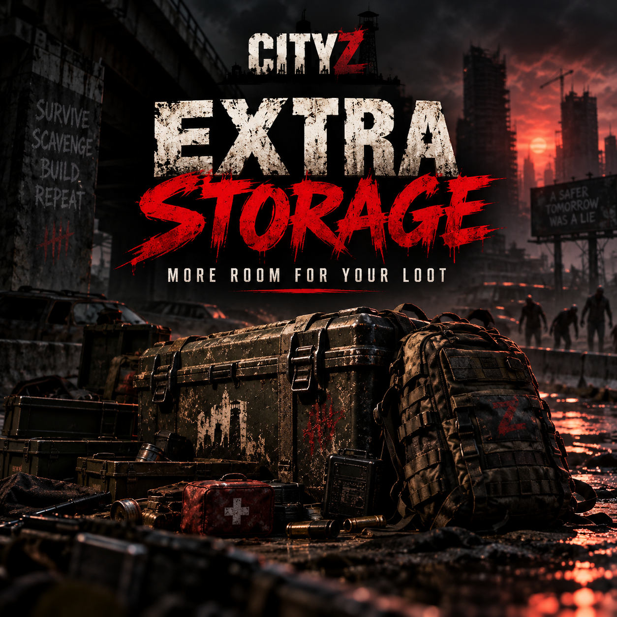 EXTRA STORAGE – 10,000 KG | 50 SLOTS
