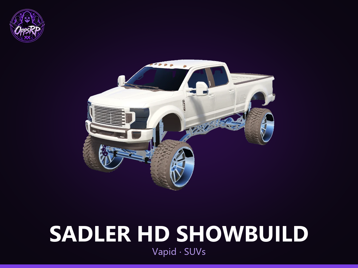 Vapid Sadler HD Showbuild