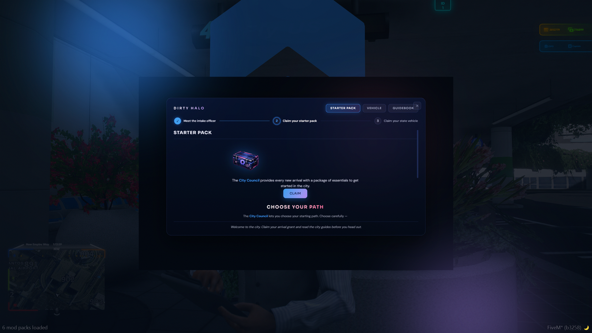 Halo — New Arrival Intake System