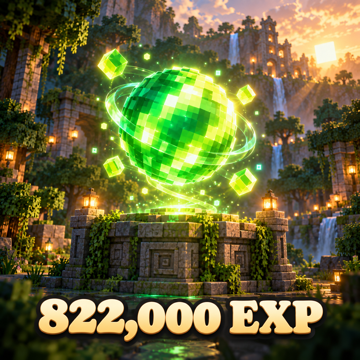 822,000 EXP