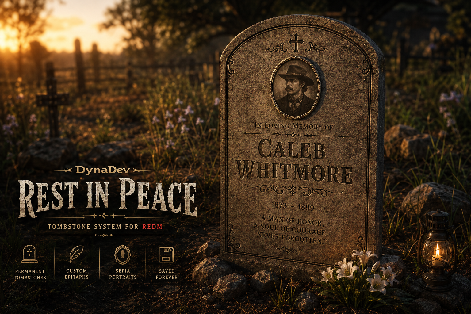 DynaDev RestInPeace | 3D Tombstone & Memorial System