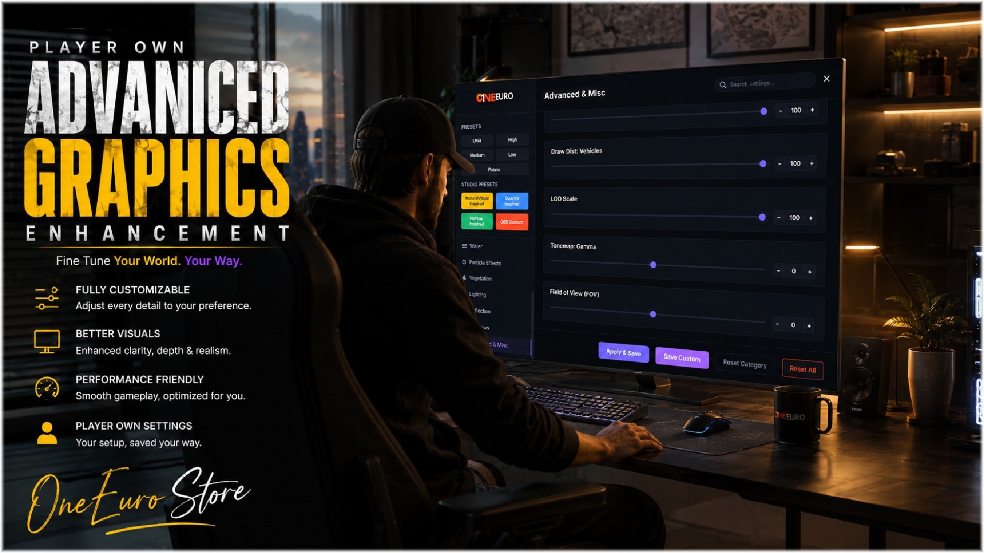 Player Own Advanced Graphics Enhancement