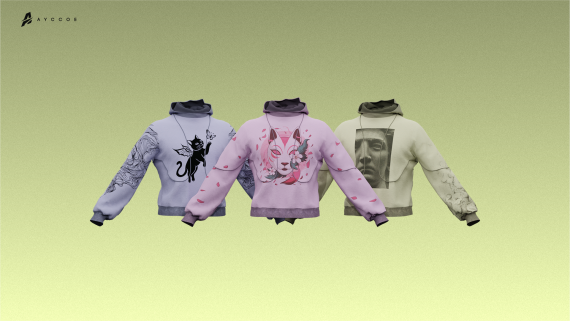 Hoodie with Piping (MP Male)