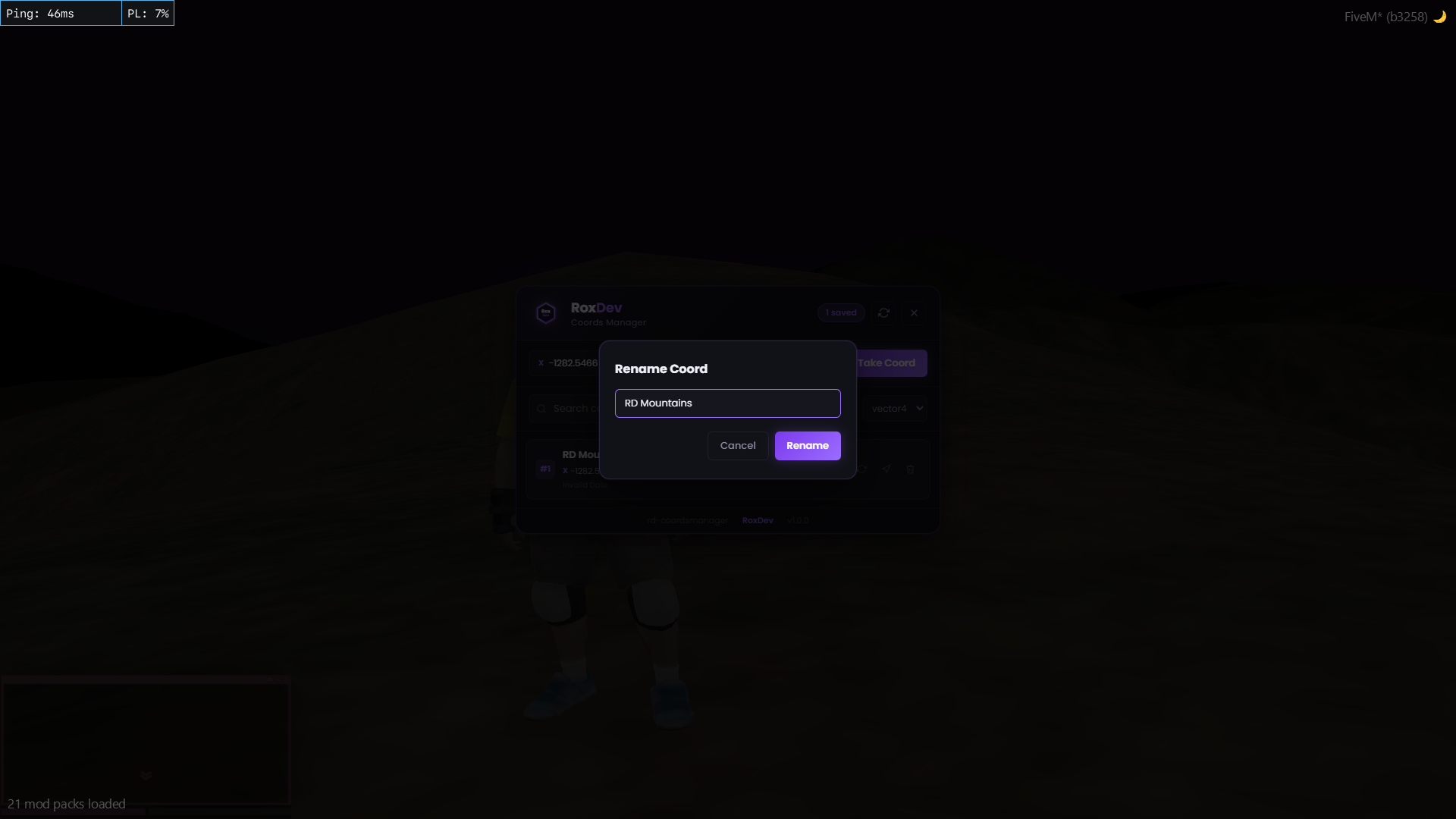 RD Coords Manager (Escrowed)