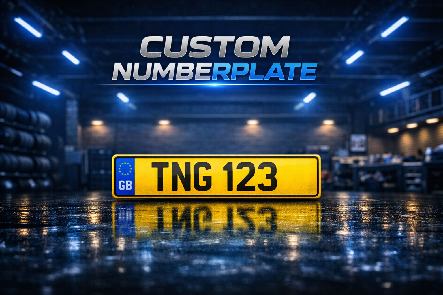 Custom Number Plate