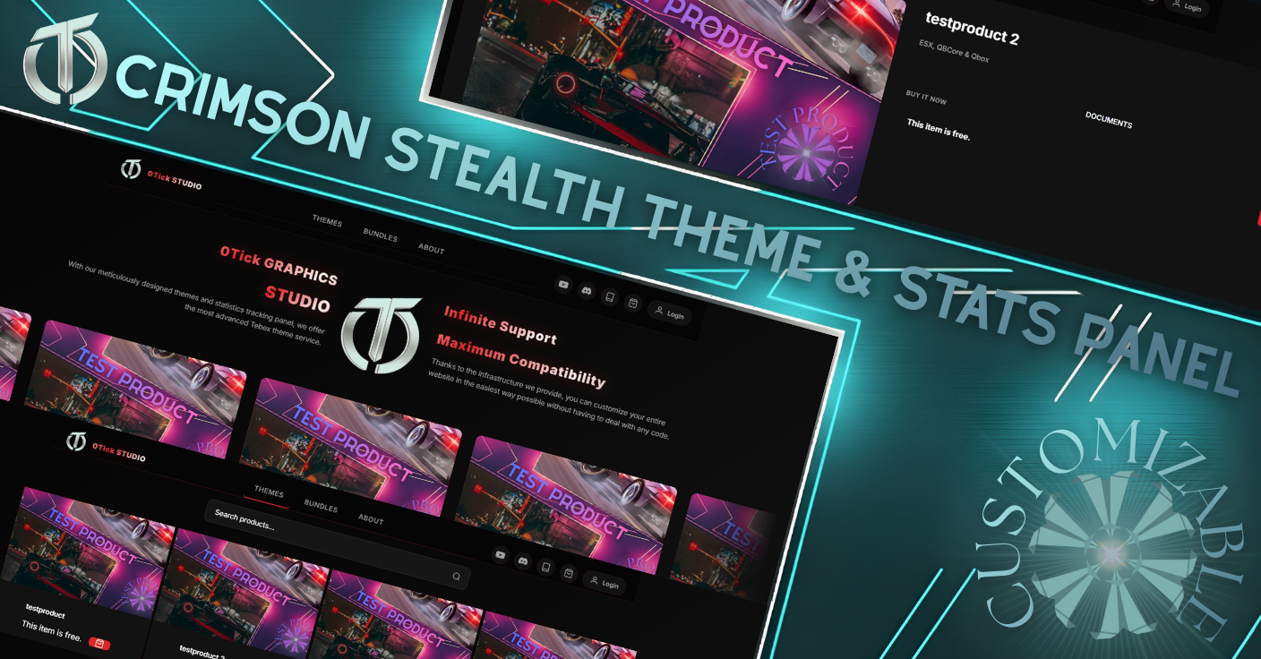 CRIMSON STEALTH THEME