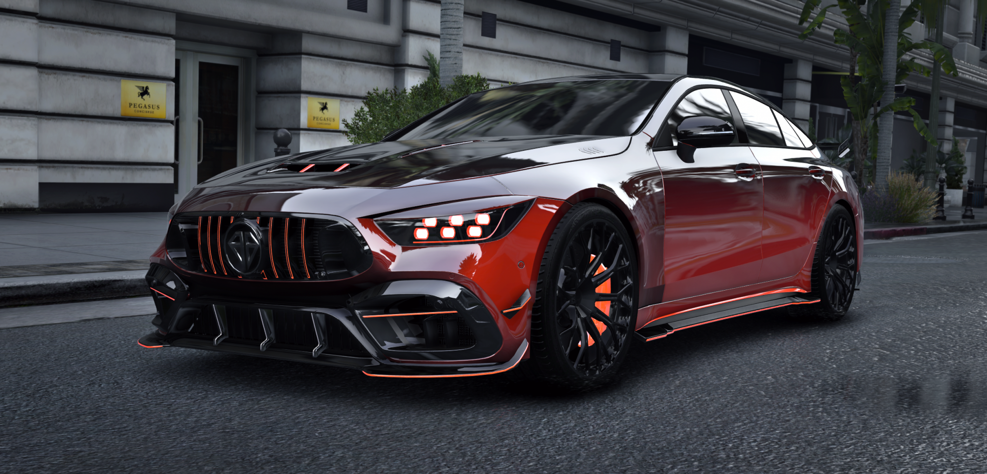 Benefactor GTB | HEX x LA Cars