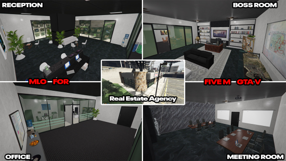 REAL ESTATE AGENCY  | MLO | GTAV | FIVEM