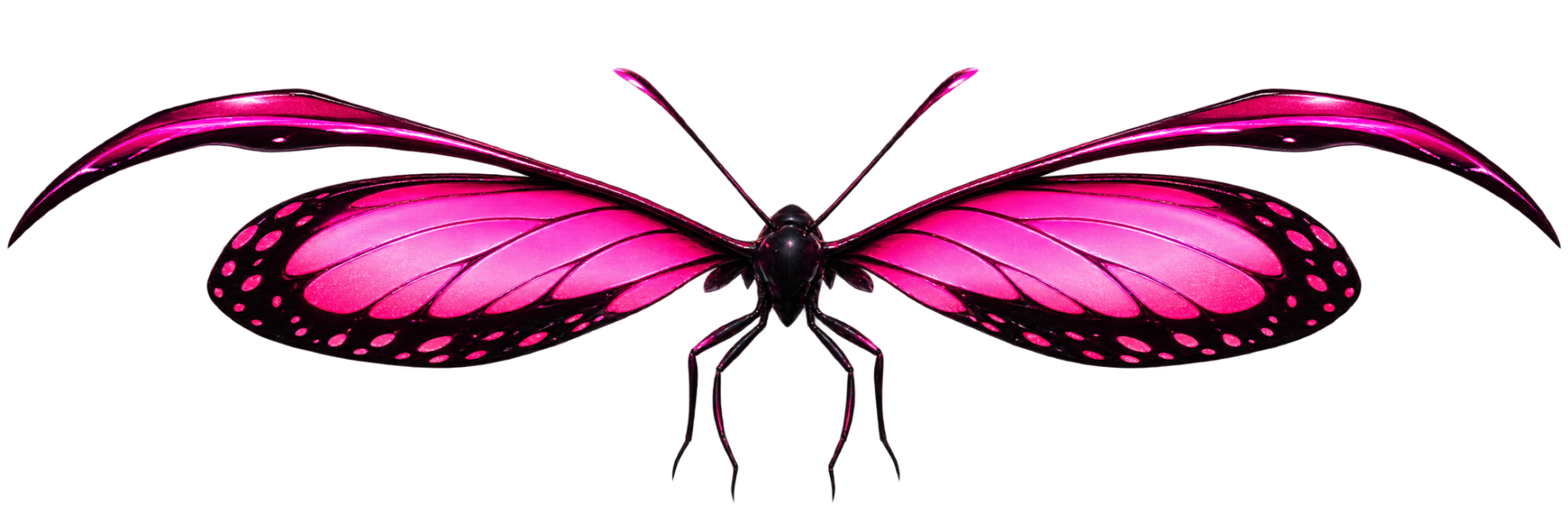 Borboleta Rosa