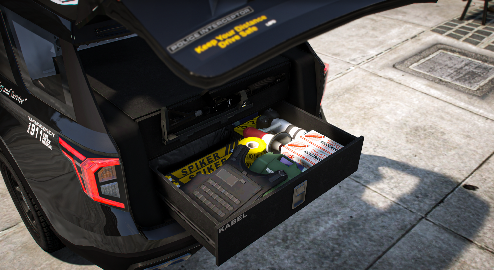EVP Vapid Police Patrol Car Bundle