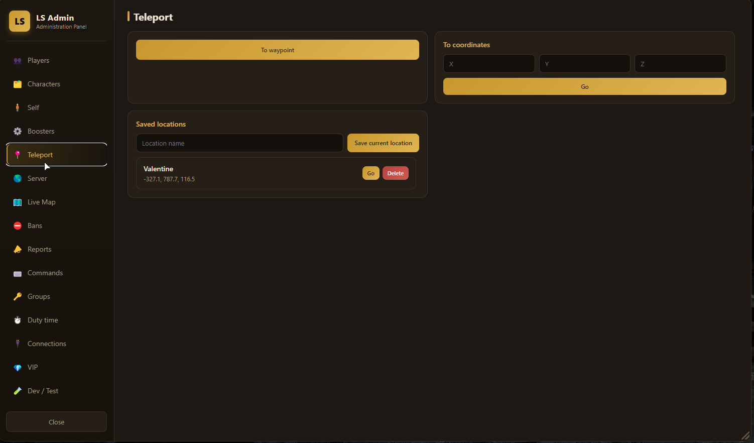 LS_admin — Complete Staff & Admin Panel (VORP)