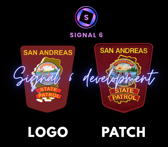 🚨 San Andreas State Patrol Patch & Logo Pack MSP