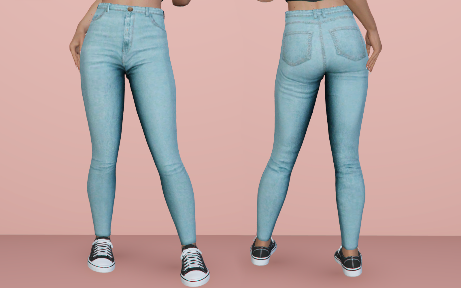 #011 High Waist Skinny Jeans