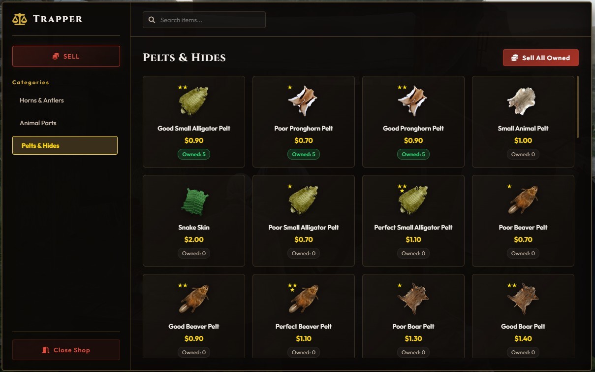 DynaDev  Trapper & Sell Trapper System
