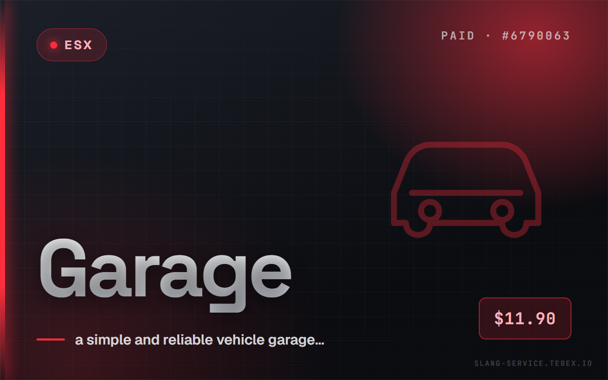 [ESX] Garage