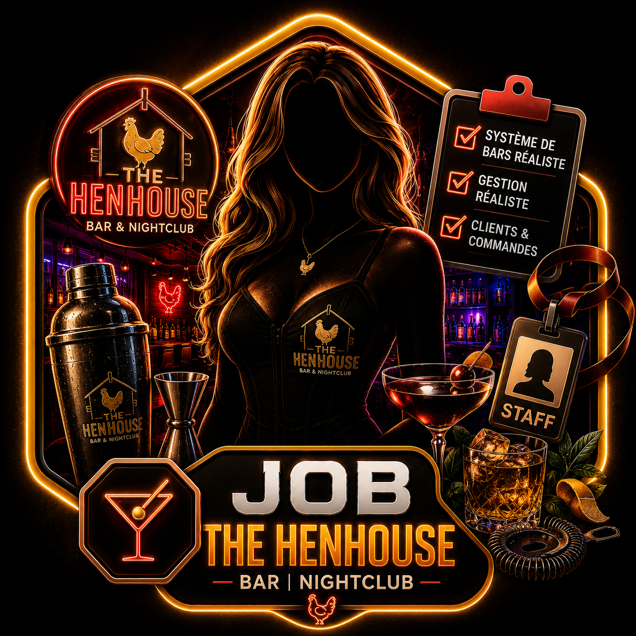 FiveM ESX & OX | Ultimate The Hen House Job System