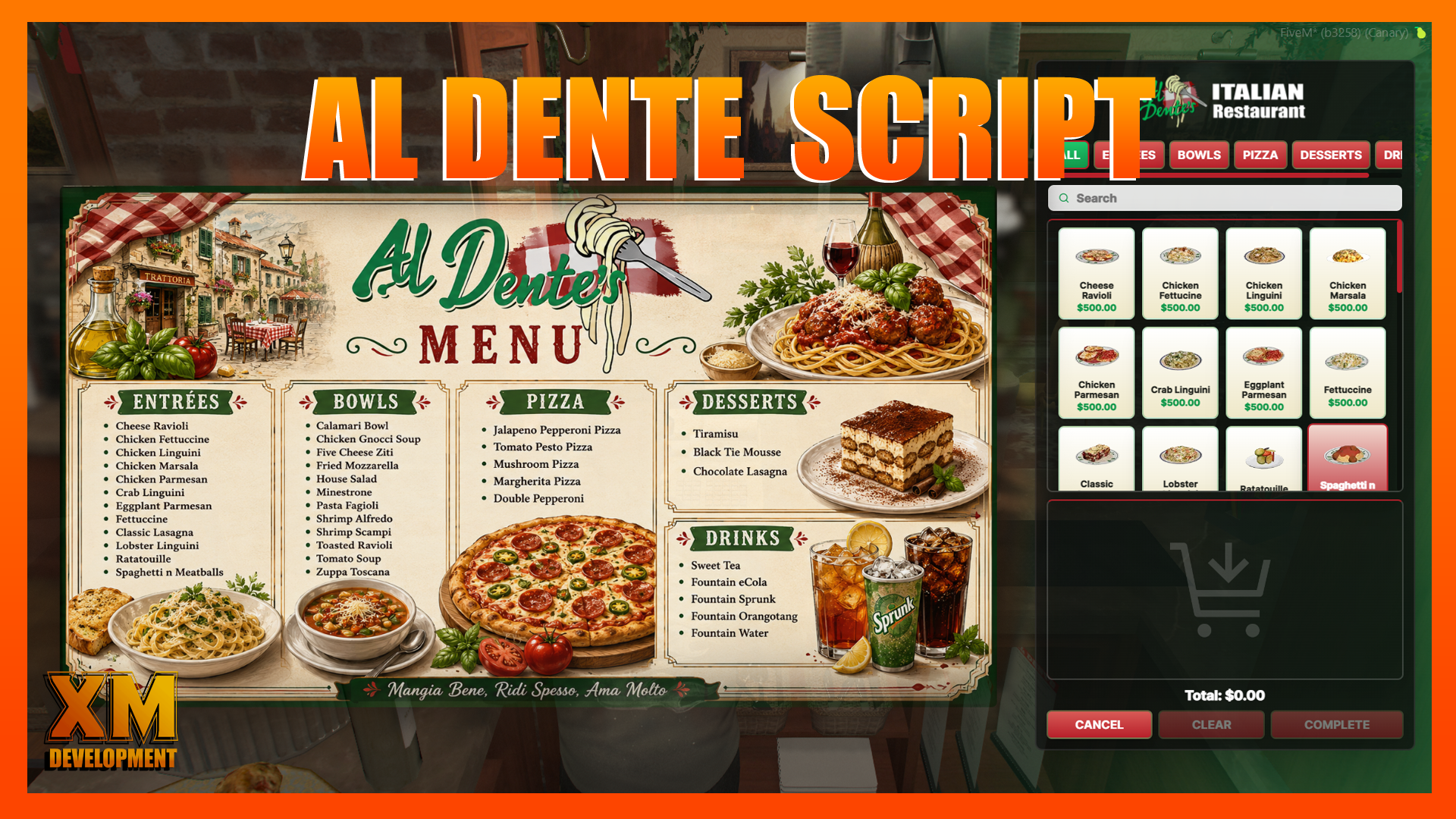 Al Dente Script