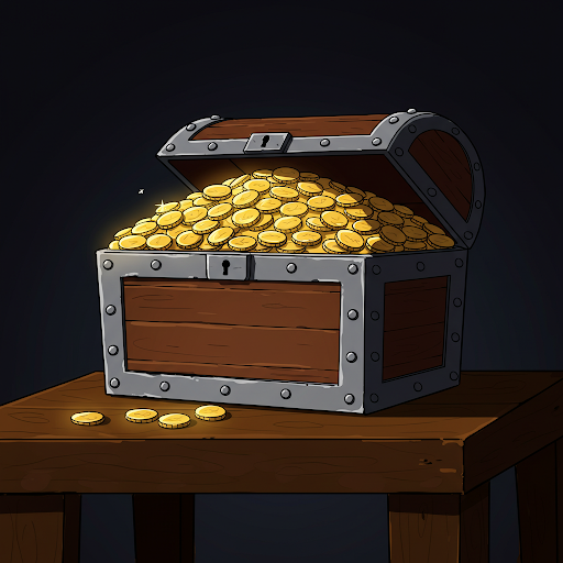 Chest of Coins (5450)