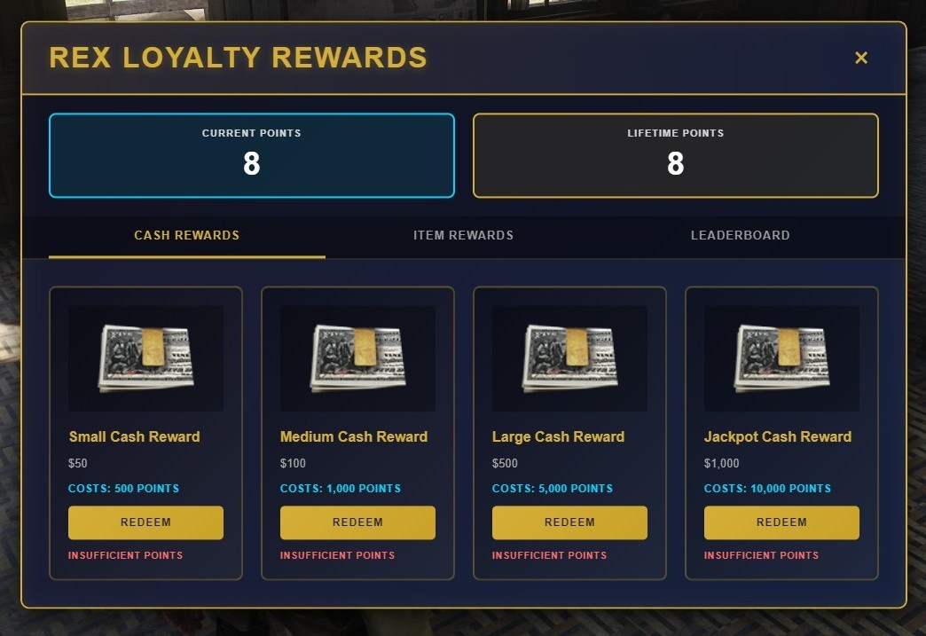 Rex Loyalty (FT)