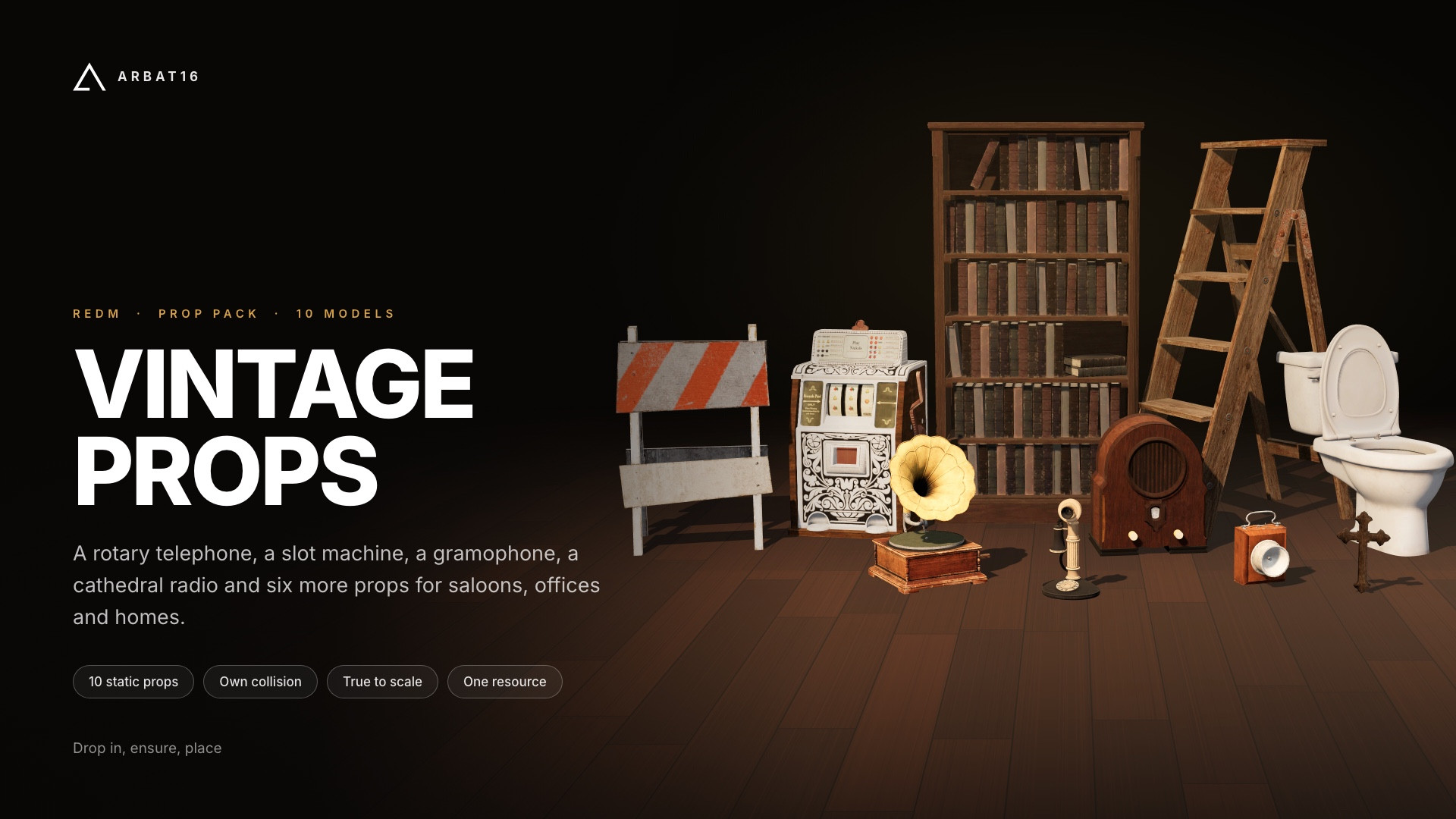 Vintage Props Pack
