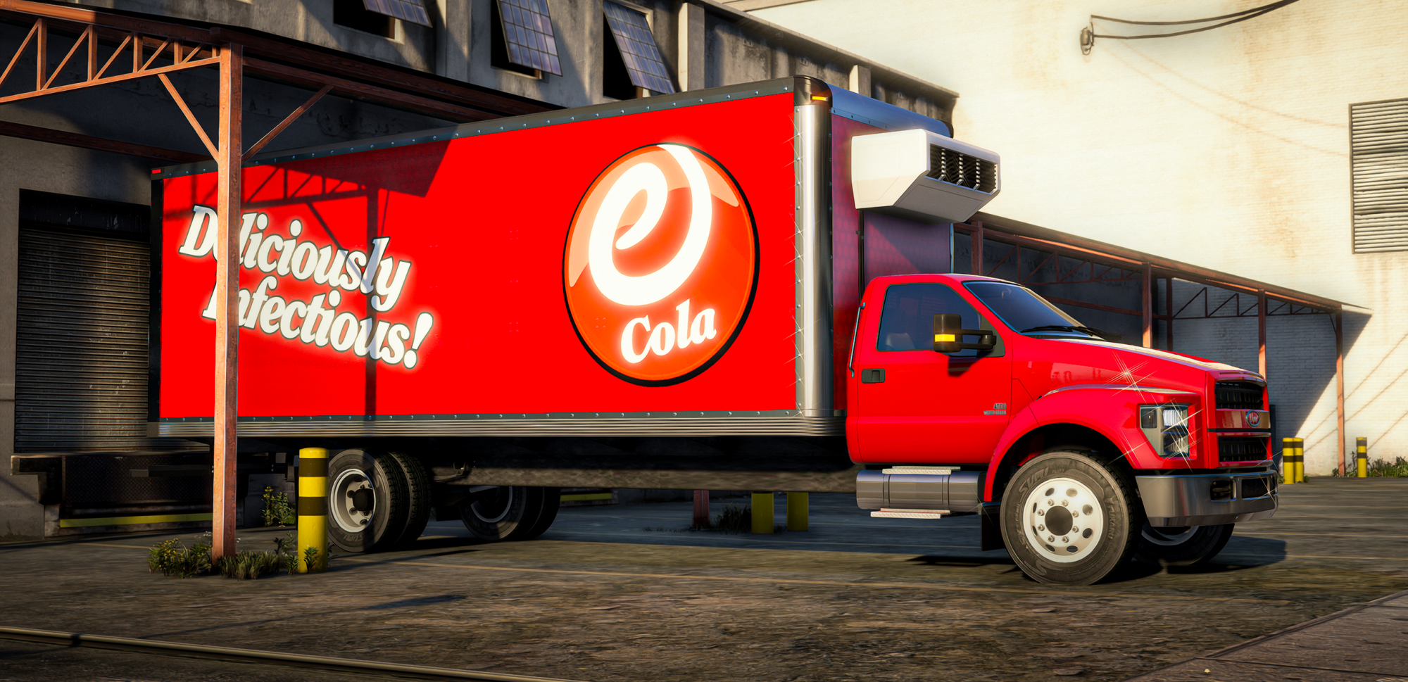 Vapid Yankee C130 LWB Box Truck | FiveM Delivery Truck Mod / Job Vehicle