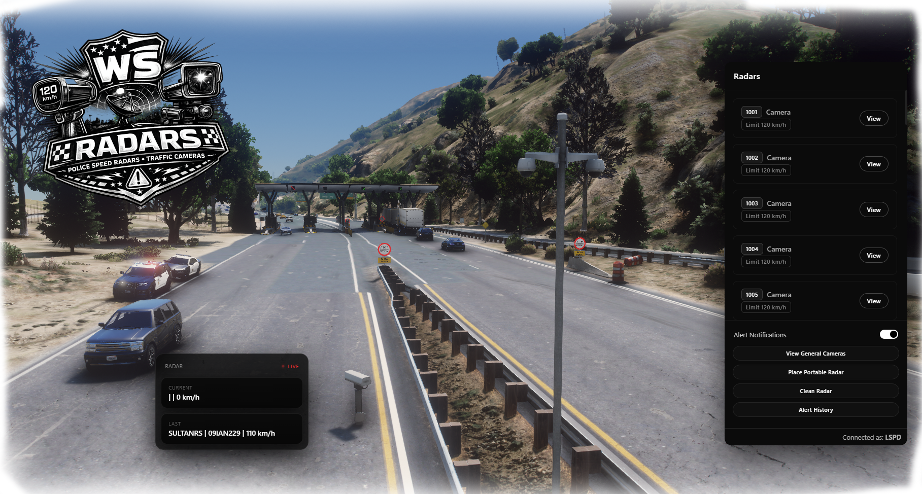 WS RADARS | QBCORE ESX