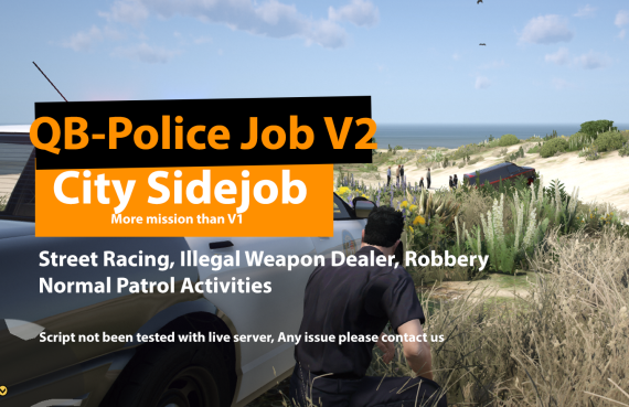 POLICE SIDEJOB V2 [QB]