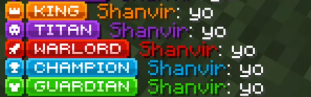 🔥 Warlord Rank