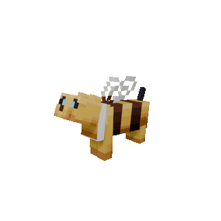 Bee Cat Skin — cosmetic Cat Skins item on the NovaVoid Cat Civilization Minecraft server