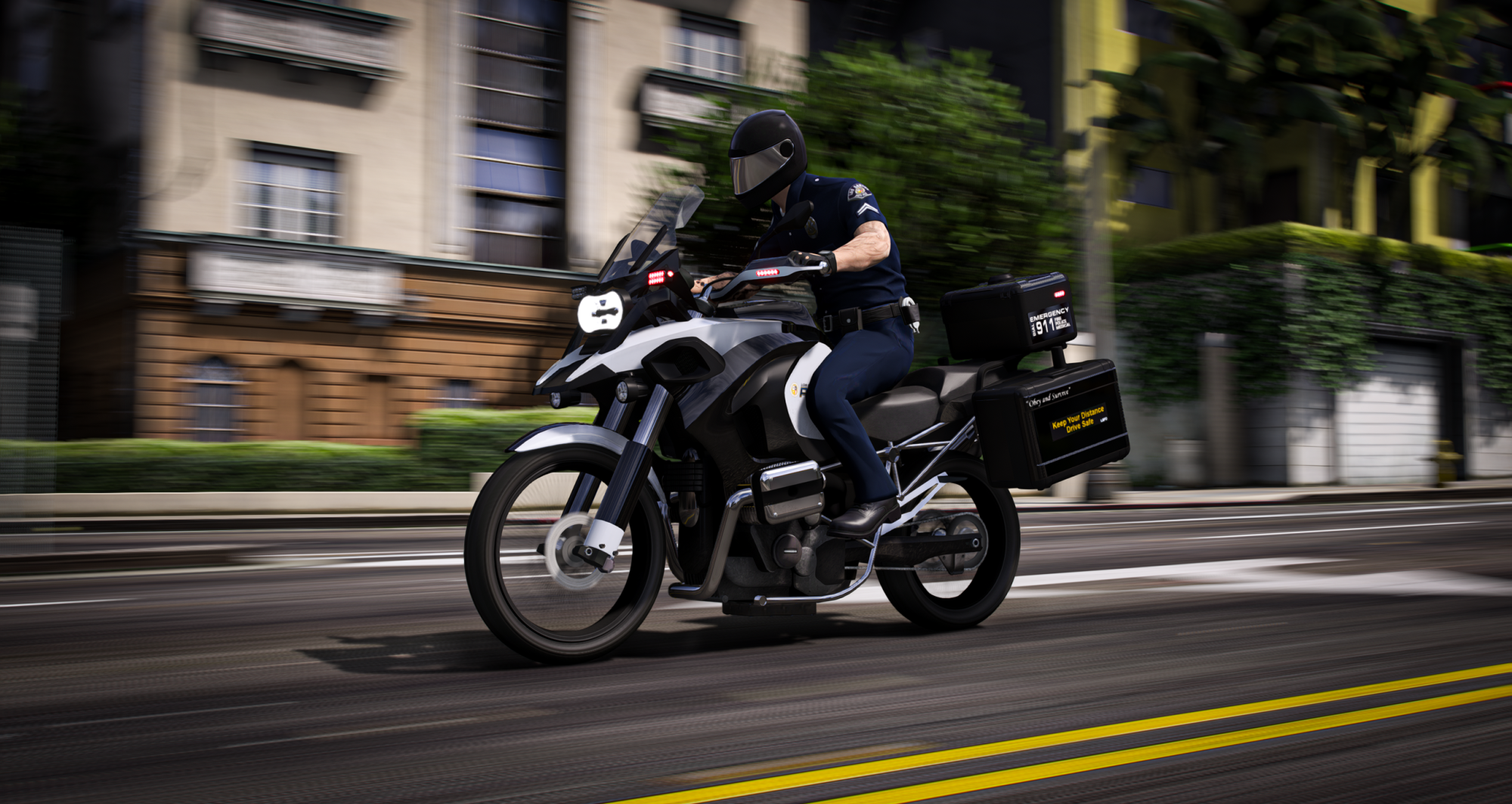 Ubermacht Kandra Police Motorcycle Interceptor (2024)