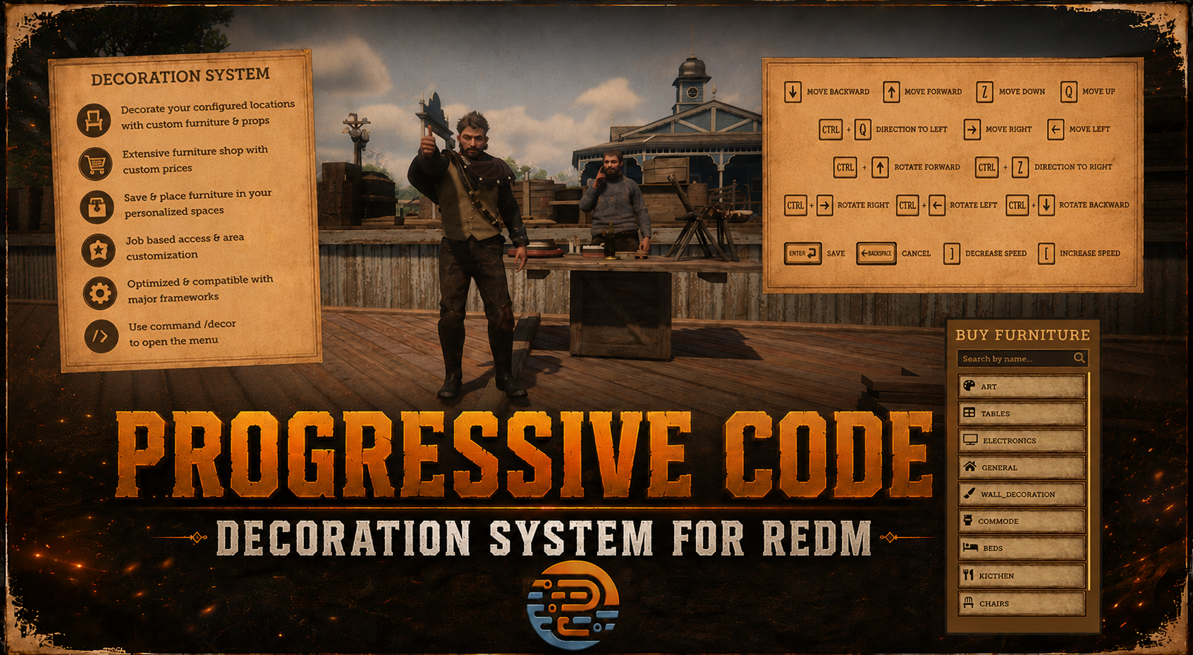 Progressive Code · Decoration System