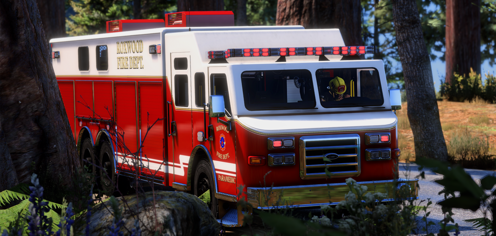 Spear Impulse Rescue Walk-In Fire Truck