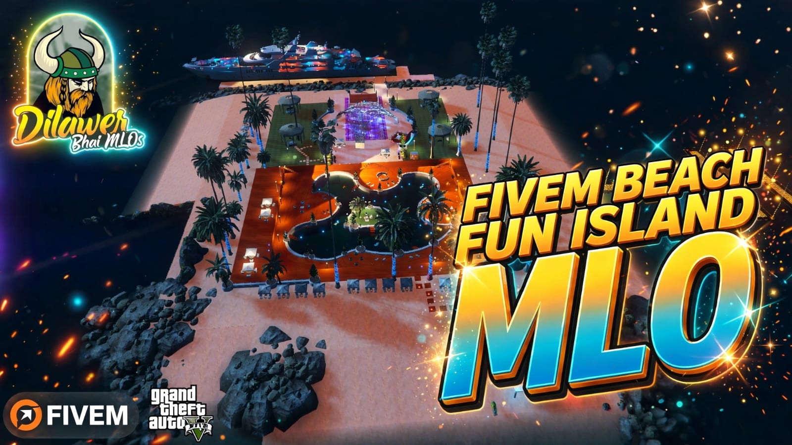 FiveM Beach Fun Island MLO