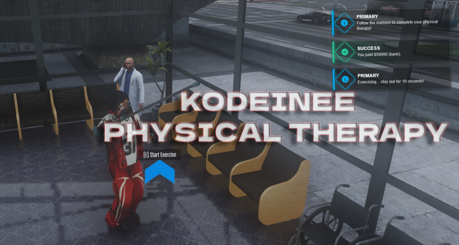 [ESX/QB/QBOX] Advanced Physical Therapy System
