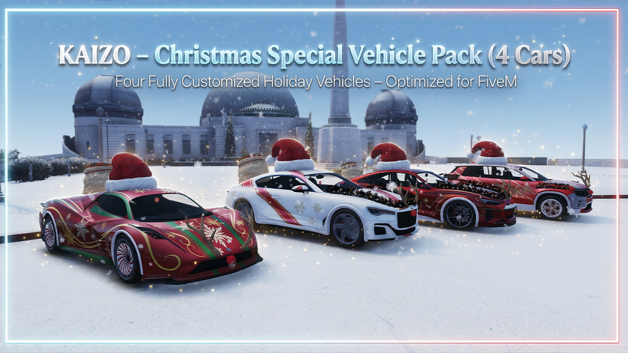 Christmas Vehicle Pack V1 product preview