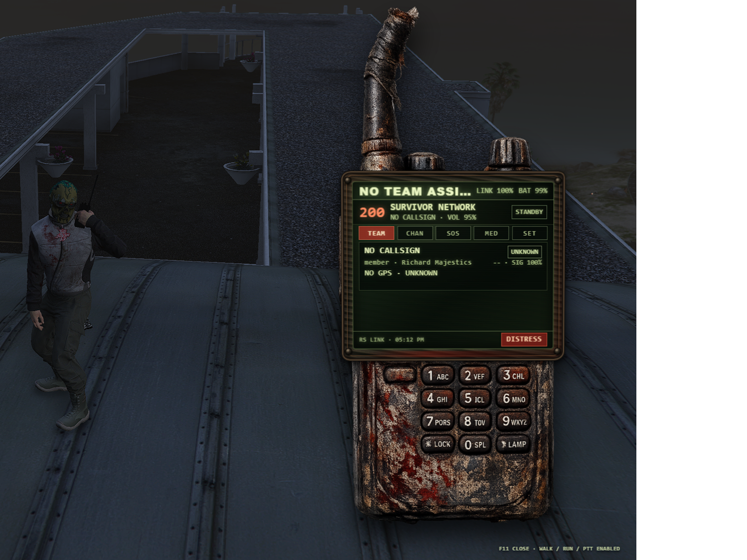 Walkie Talkie Radio for Zombie-Apocalypse Team SOS Emergency