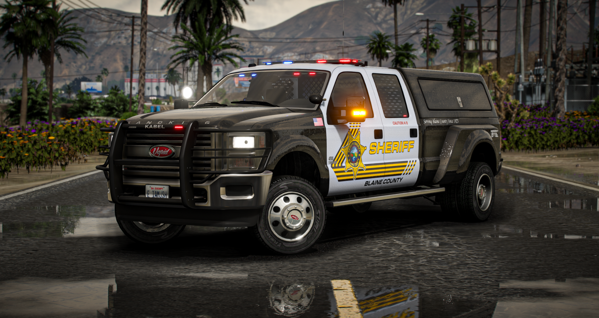 Vapid Sandking D155 Police Interceptor Utility Bundle (2016)