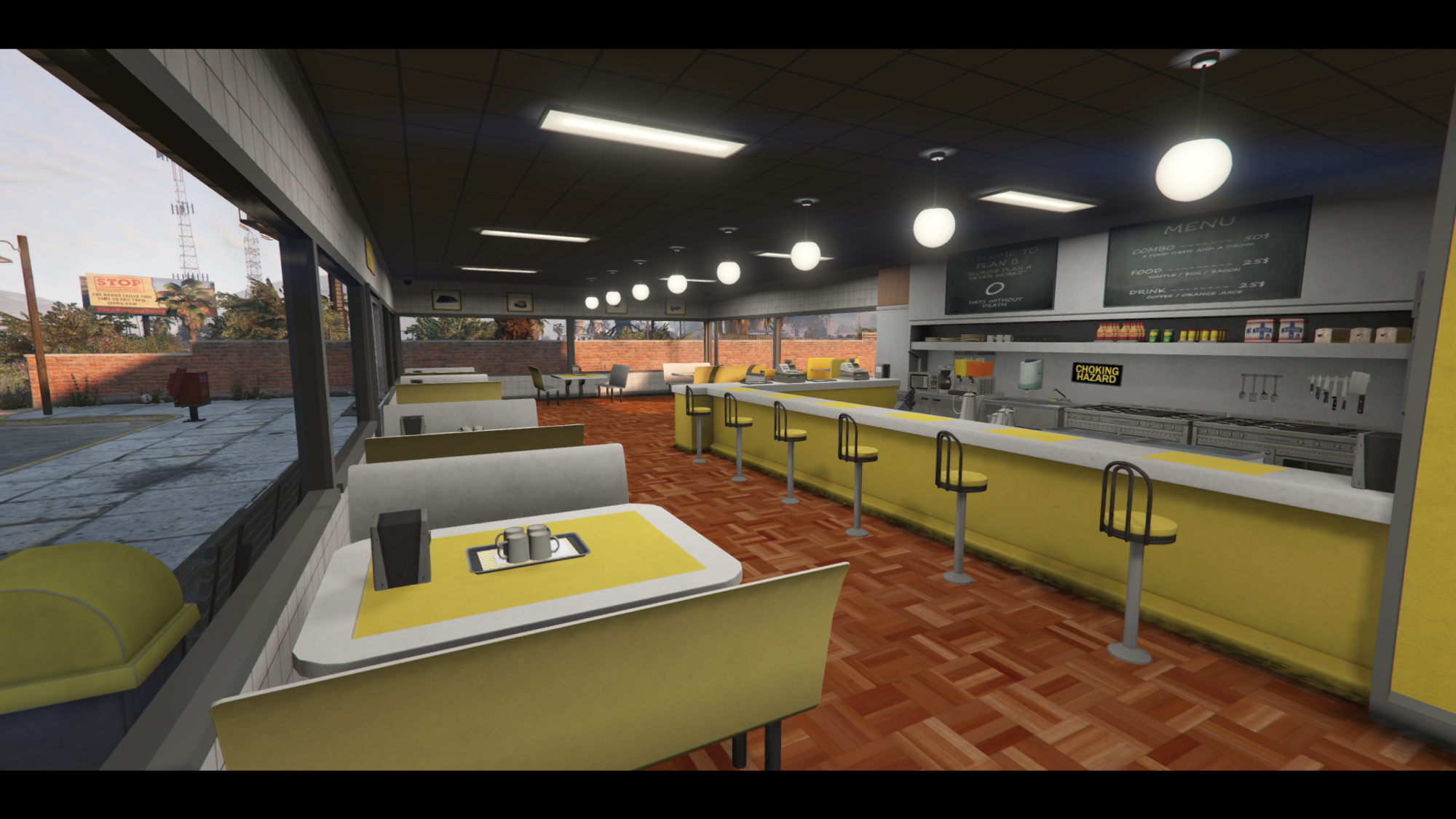 Plan B - LS Freeway Diner MLO