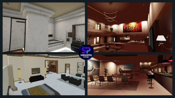 Modern Housing Shell 09 [ Furnished + Non Furnished ]