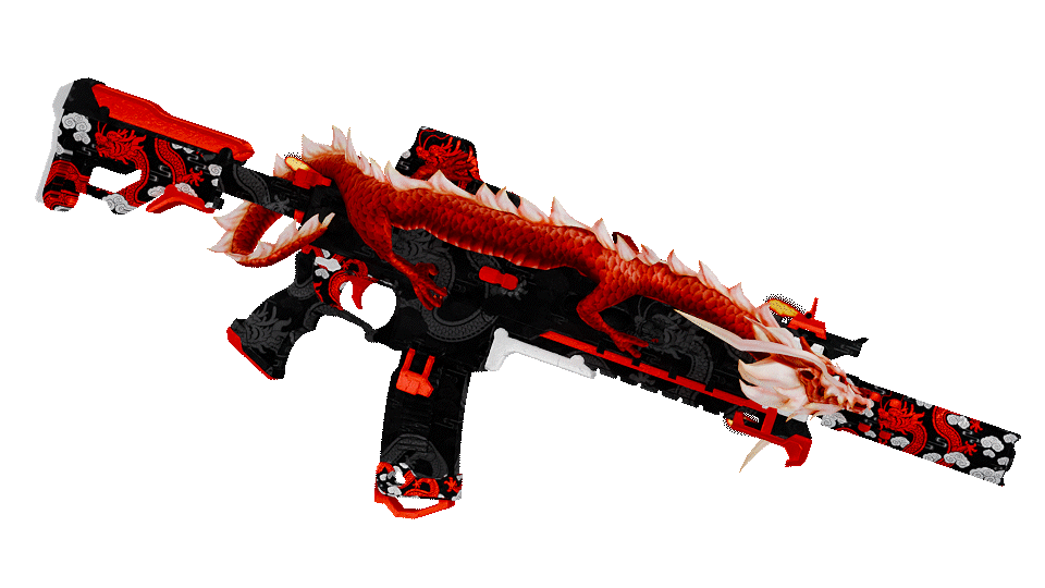 Fivem M4 CRIMSON DRAGON