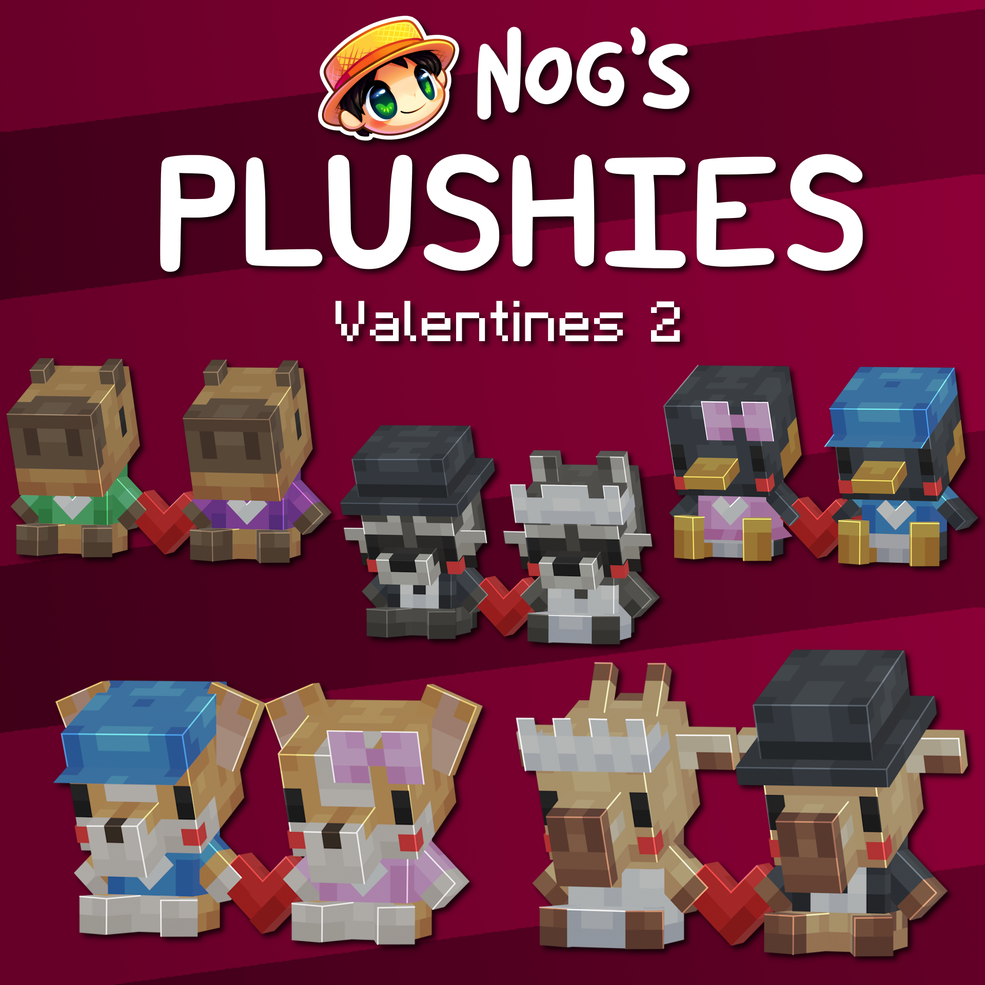 Random Valentines Couples Plushie