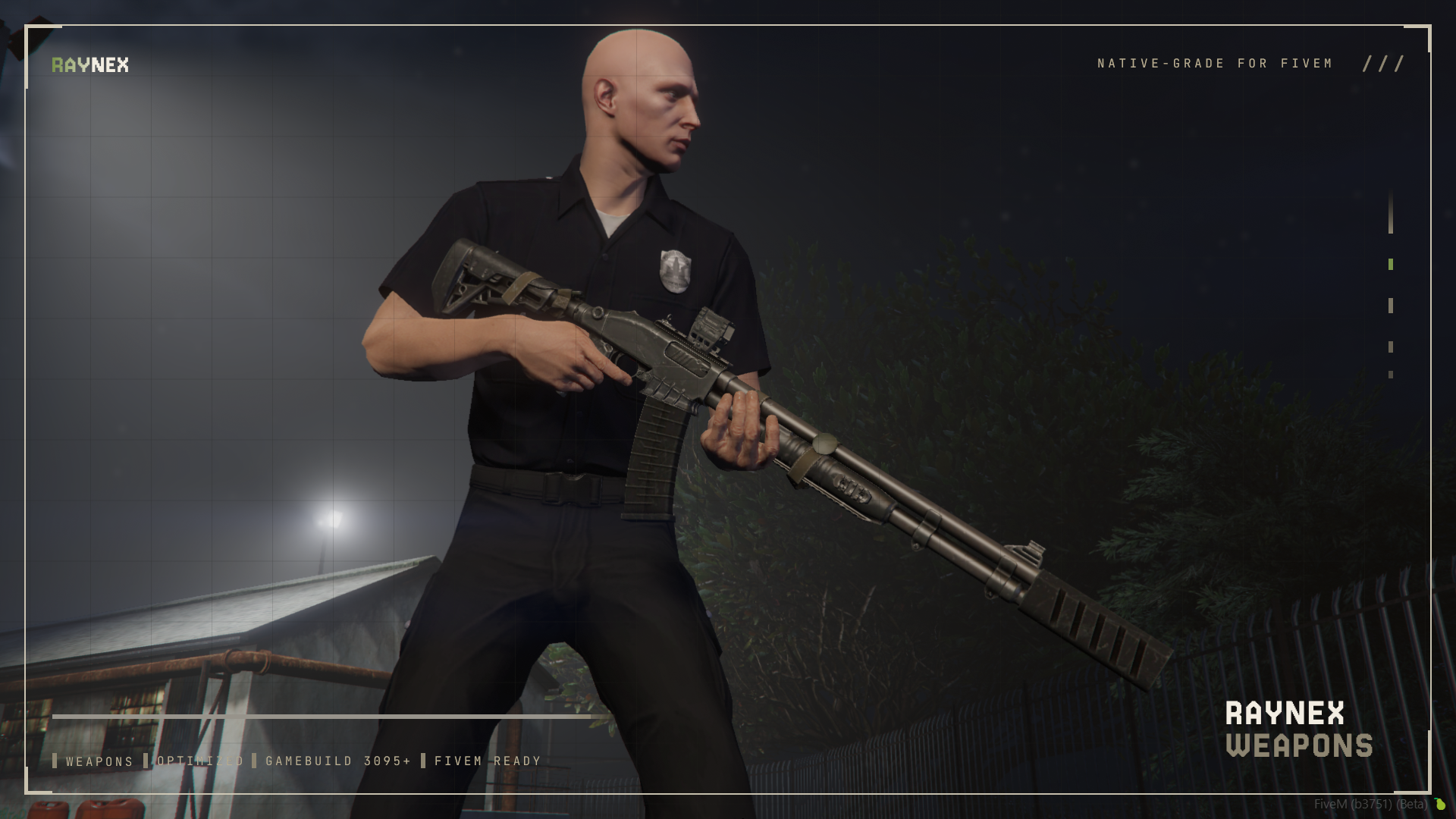 Heavy Tactical Shotgun